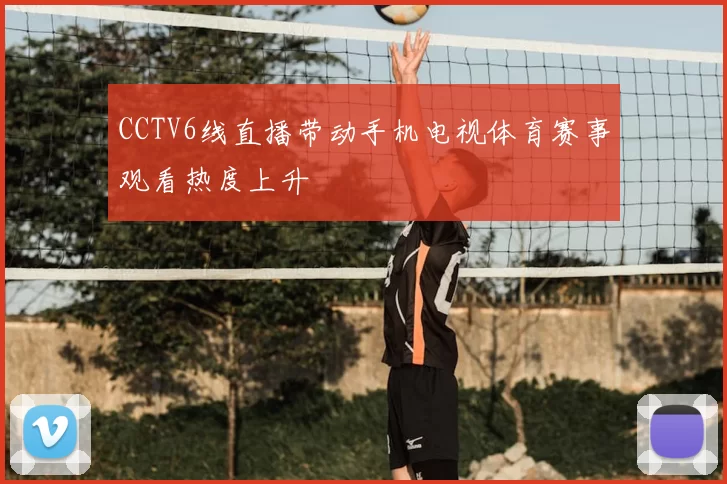 CCTV6线直播带动手机电视体育赛事观看热度上升